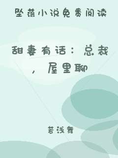 甜妻有话：总裁，屋里聊